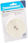 Silverline 675223 Loose Leaf Buffing Wheel 100 x 12 mm