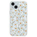Blingy's for iPhone 15 Plus Case, Women Girls Cute Daisy Flower Pattern Pretty Floral Design Transparent Soft TPU Protective Clear Case Compatible for iPhone 15 Plus 6.7 inch (Daisies)