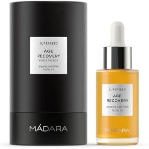 MADARA Organic Skin Care SUPERSEED Age Recovery Facial Oil – Rejuvenating Oil for Mature & Tired Skin, 30ml
