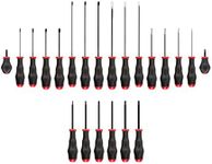 TEKTON High-Torque Screwdriver Set, 22-Piece (#0-#3, 1/8-5/16 in., T10-T30) | DRV45001 | Made in USA