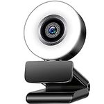 VUPUMER Webcam with Microphone 2K F