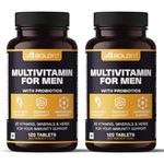 Boldfit Multivitamin For Men & Women With Probiotics Vitamin C, E, Zinc For Immunity, Biotin, For Healthy Hair, Skin & Nails. Immunity (240 Tablets)