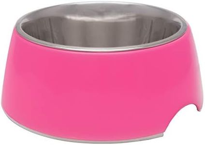 Loving Pets 7133 Retro Hot Pink Large- Dog Bowl