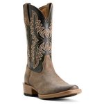 ARIAT Men's Renegade Narrow Cutter Toe Cowboy Boot, Stone/Black, 9 UK
