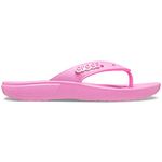 Crocs Unisex Adult Classy Taffy Flip Flop (Pink, 3 Men/ 4 UK Women, M4W6, 207713-6SW)