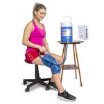 Koozam Cryo Cuff Knee Cooler Cold Therapy Ice Machine for Knee System | Cryotherapy Cuff Machine Combines Compression with Cold Therapy | Essential for After Knee Surgery, Rehab & Sports Injuries