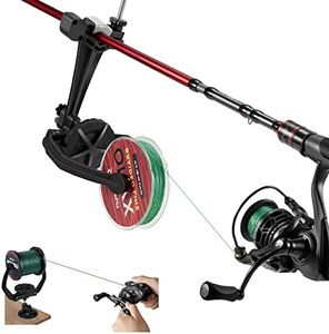 Piscifun Fishing Line Spooler, No Line Twist Portable Fishing Reel Spooler for Spinning Reel, Baitcasting and Spincast Reel