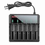 6 Bay 18650 Battery Charger Univers
