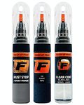 FIRANTO Car Paint Touch-Up Kit for Peugeot KPS Bleu Abysse - 3-in-1 Car Paint Scratch Repair Set includes 15ml Touch Up Paint Pen w/Brush, Primer, Lacquer