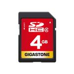 Gigastone 4GB High Speed SDHC Memory Card, Prime Series, Compatible with Photos, Videos, Music, Voice Files, Camcorder, Camera, PC, Class 4, with 1 Mini Case