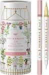 Primrosia 24 Pastel Dual Tip Markers, Fine Tip and Brush Pens. Perfect for art, illustration, drawing, calligraphy and bullet journals