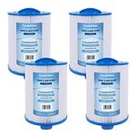 Finest-Filters 4 x Hot Tub Spa Replacement Water Filter Cartridge PWW50P3 Compatible For Pleatco Unicel 6CH-940, Filbur FC-0359 & Darlly SC-745 Spa Water Filters