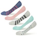 Keds Women's Extra LowCut Knit Liners Socks, Assorted (5 Pairs), One Size