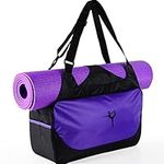 Yoga Bag Yoga Mat Bag with Yoga Mat Carrier Pocket Carryall Shoulder Bag Yoga Tote Carrier Shoulder Bag for Yoga Mat and Towel