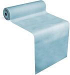 AH American Homestead Paper Dining Table Runner- 78 ft. Disposable Party Table Covers - 20 Perforated Table Runners 16” x 48”- Cloth-Like Table Cover Roll (Baby Blue)