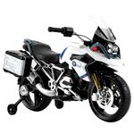 Rollplay 38131 BMW Motorcycle Electric Vehicle with 12 Volt Battery, White, L1015 x W575 x H685 mm