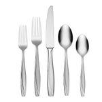 Oneida B222045C Cleo 45 Piece Everyday Flatware Set, Service for 8