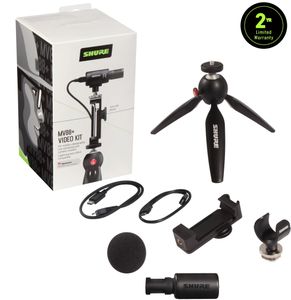 Shure MV88+ Video Kit – Portable Digital Microphone for Video Recording