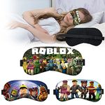 Padieoe Blindfolds 3D Sleep Mask Elastic Strap Soft Blackout Eye Sleeping Travel Cover Boys, Girls, Children (Grassl& & Western Cowboy Space), M, 16.0 Grams, 3.0 Count, Pack of 3