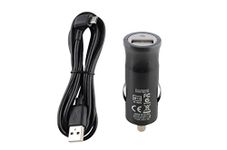 Rheme Tomtom Compatible Compact Car Charger, Micro USB Car Charger for GPS SatNav