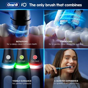 Oral-B iO3 Electric Toothbrush – Matt Black
