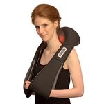 Donnerberg Neck Massager Basic | German Quality | Deep Tissue Shiatsu Massage with Heat | Neck Back Shoulder Massager for Pain Relief and Relaxation | Home Office Car Use