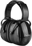 ProCase Noise Reduction Safety Ear Muffs SNR 36dB Earmuffs for Ear Hearing Protection, Noise Cancelling Ear Defenders Muff for Adults Shooter Shooting Range Construction -Black