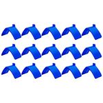 Balacoo 30Pcs Dove Rest Stand Lightweight Plastic Pigeon Perch Roost Bird Dwelling Stand Support Cage Accessories for Dove Pigeon and Other Birds Blue