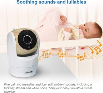VTech 7" HD Baby Monitor – High-Resolution Video Display