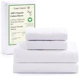 LANE LINEN 100% Organic Cotton Cali