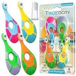 Baby Toothbrush 4 Pack, Toddler Too