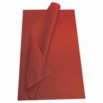 Ambey Papers LLP (Pack of 15 Sheets) 18 GSM | Very Thin Tissue Paper Wrapping Paper | Kite Paper For Art Craft | Colored Tissue Paper | Red Wrapping Paper Large Size 50x75 cm