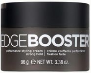 Style Factor EDGE BOOSTER Performance Styling Cream | Premium Hair Wax for Men | Matte Finish Texture Paste with Vitamin E | Natural Look, All-Day Strong Hold | Ideal for Dry & Damp Hair, 3.38 oz