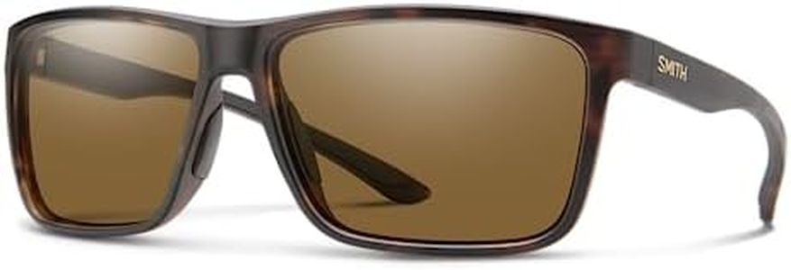 SMITH Riptide Sunglasses – Performance Sports Active Sunglasses for Biking, Running & More – For Men & Women – Matte Tortoise + Brown ChromaPop Polarized Lenses