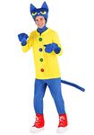 Plus Size Pete the Cat Costume for Adults 3X