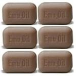 SOAP WORKS Emu Oil Soap Bar, 6 Coun