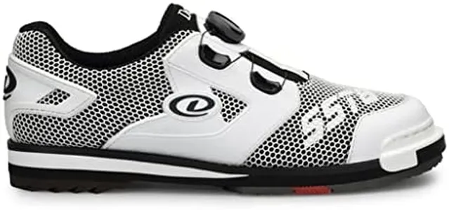 Dexter SST 8 Power Frame BOA Mens Size 10, White/Black