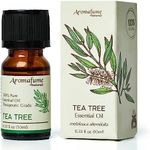 AROMAFUME Tea Tree Essential Oil - 100% Natural, Therapeutic Grade Essential Oils - Pure, Healing Aromatherapy Oil for Home Diffusers