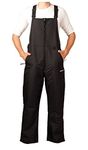 Arctix Men's Essential Insulated Bib Overalls, Black, Large/34" Inseam