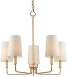 Homebelife Chandelier, Muted Gold w