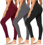 High Waisted Leggings for Women - S
