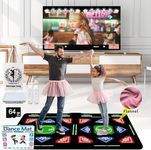 Music Double Dance Mat for Kids and