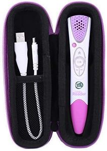 Aenllosi Hard Storage Case for Leapfrog LeapReader Reading and Writing System (Pink)