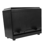 FUNOMOCYA Box Straw Box Utensil Holder with lid Retro Straw Dispenser Straws Straw Case Vintage Office Pen