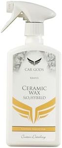 Car Gods Ultimum Perfectum Ceramic Wax 500ml - SiO² Hybrid Hydrophobic Polish - Protective Ceramic Wax Barrier