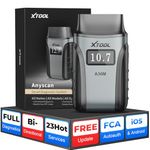 XTOOL AnyScan A30M OBD2 Scanner, 2025 Bidirectional Scan Tool for iPhone & Android, No Subscription Fee, FCA AutoAuth Car Scanner with 23+ Resets,ABS Bleed, EPB, Code Reader for All System Diagnose
