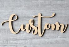 Wooden Name Signs | Personalized Wooden Name Signs and Letters | Customizable Home Decor | Surface Inspired