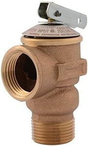 Cash Acme 3/4 Inch RV FWL-2 Pressure Relief Valve, Bronze, 150 PSI, 14737-0150