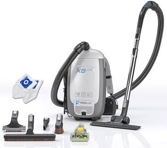Prolux X8 Lite Backpack Canister Vacuum – Lightweight HEPA Filtration for Multi-Surface Cleaning