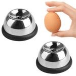 2 Pcs Egg Pricker, Egg Piercer for Boiling Eggs, Egg Hole Puncher Tool, Egg Opener Tool, Stainless Steel Egg Pricker Egg Shells Pinhole Beater Semi-Automatic for Raw/Hard Boiled Eggs